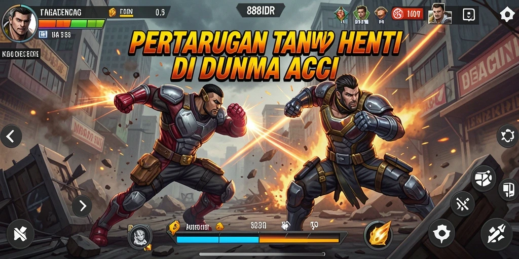 Screenshot dari gameplay intens di 888IDR, aksi mendebarkan dengan grafis luar biasa.