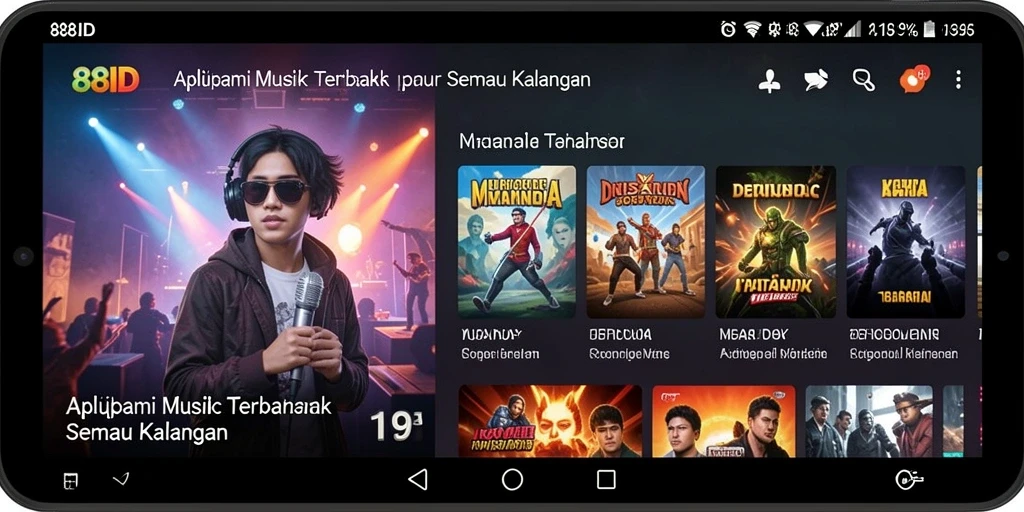 Screenshot gameplay <strong>88ID</strong> menampilkan pengalaman musik yang mengasyikkan.