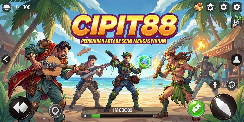 Screenshot menunjukkan gameplay seru CIPIT88 yang penuh tantangan.