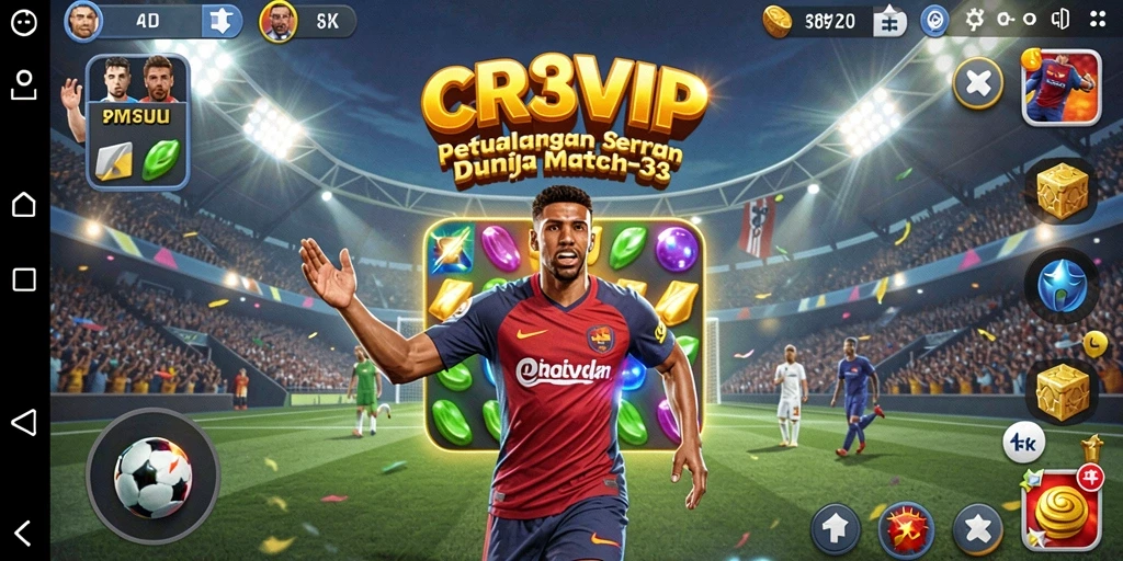 Gameplay seru dan menantang di CR7VIP dengan karakter unik.