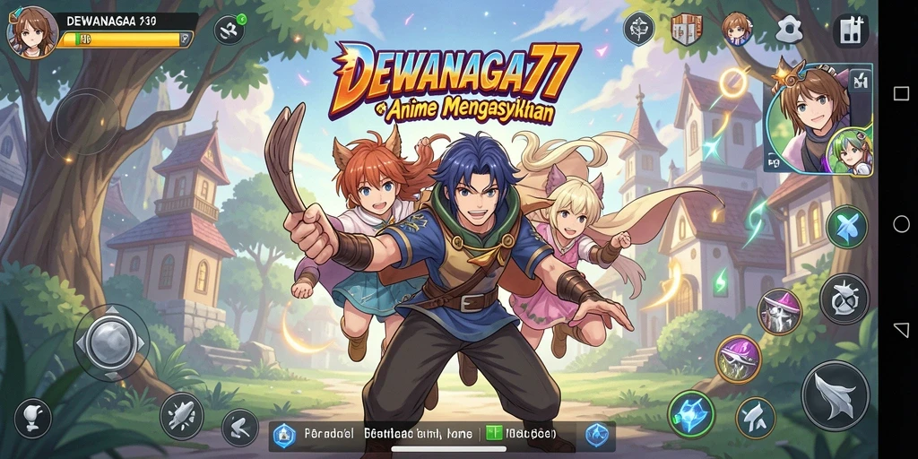 Gameplay menarik DEWANAGA77 dengan karakter Anime yang dinamis.
