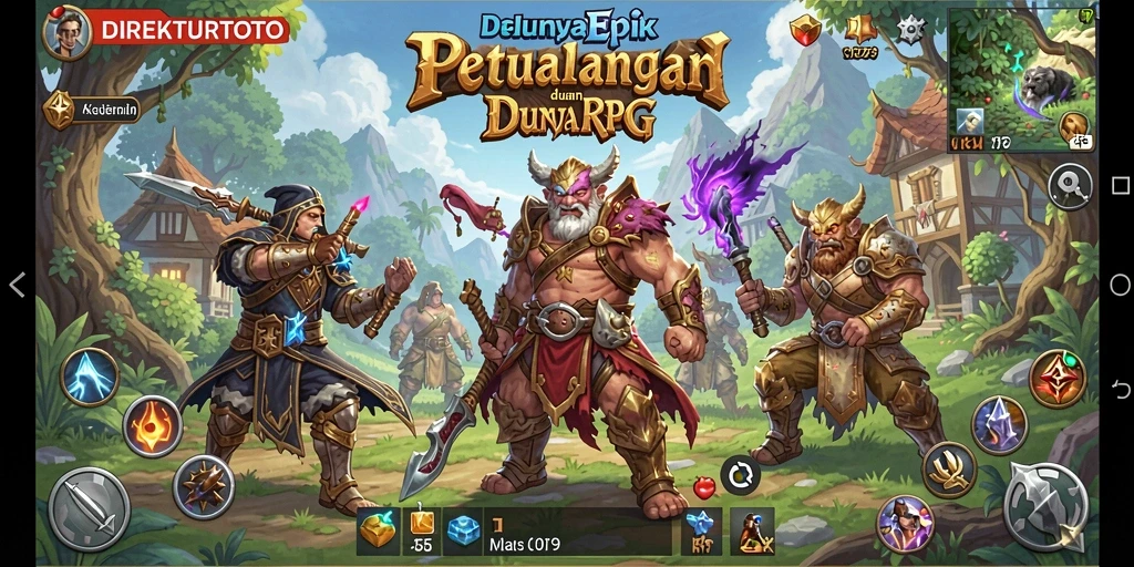 Gameplay menarik dari DIREKTURTOTO yang menghadirkan pertempuran epik.