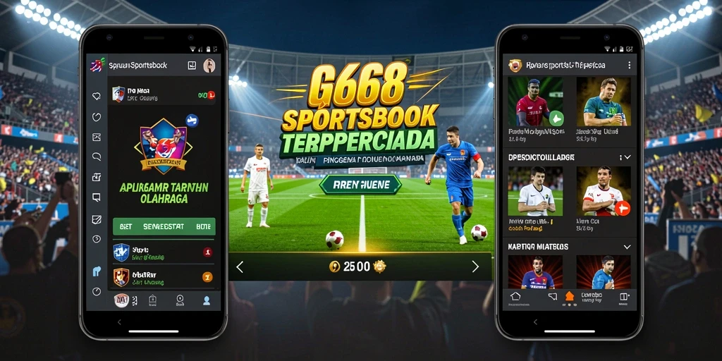 Tampilan menarik gameplay taruhan olahraga di G668.