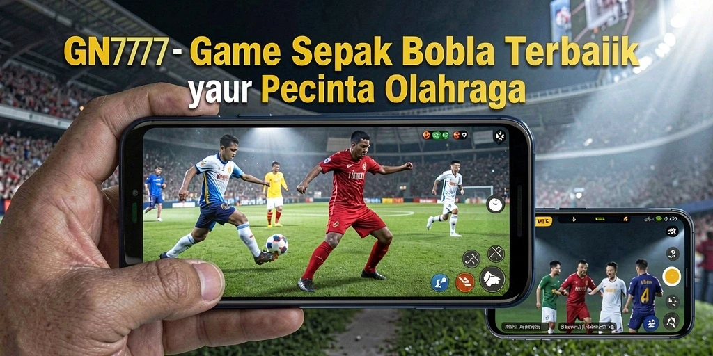 Gameplay seru dari GN777 dengan aksi sepak bola yang mendebarkan.