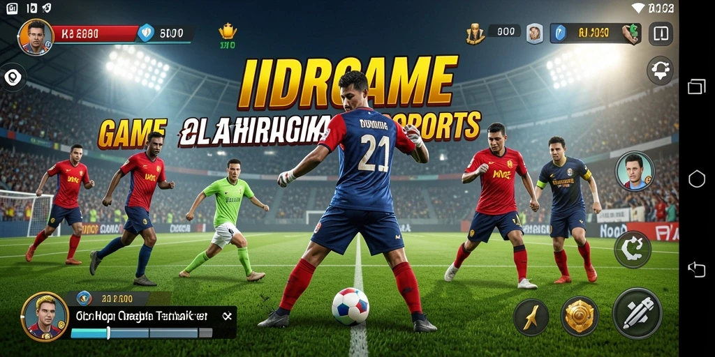 Tampilan menarik dengan aksi olahraga seru di IDRGAME.