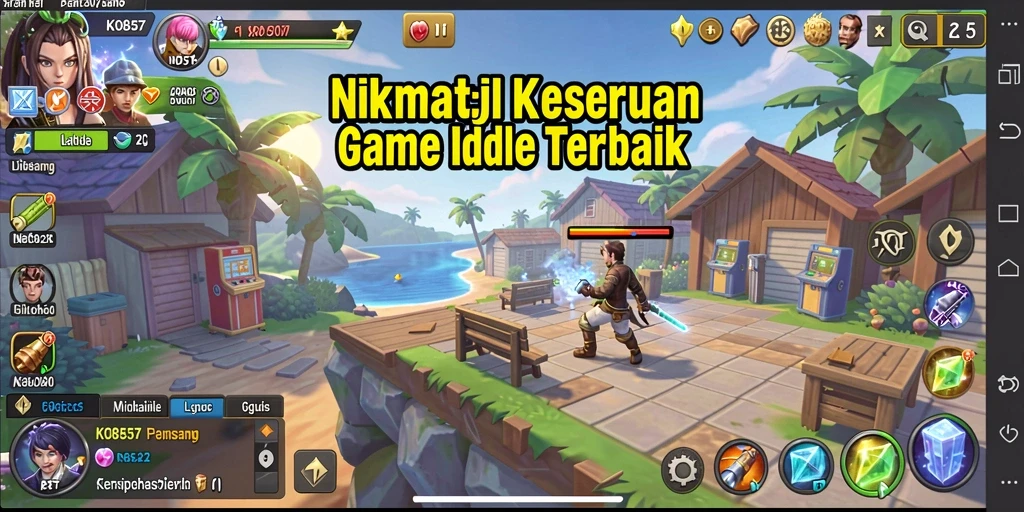 Tampilan gameplay KO857 yang menarik dan interaktif.