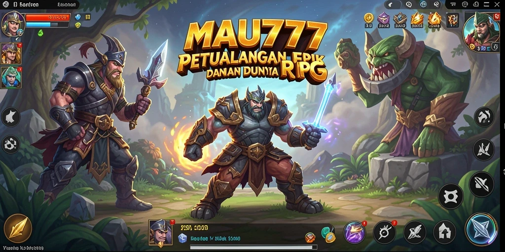Tampilan gameplay MAU777 yang menakjubkan dalam dunia RPG.