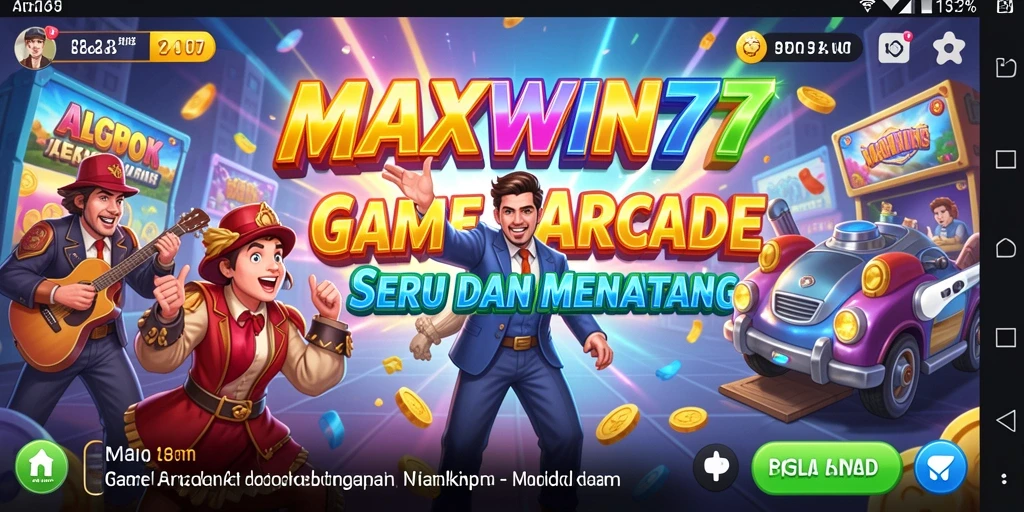 Screenshot gameplay <strong>MAXWIN77</strong> yang penuh aksi dan tantangan seru.