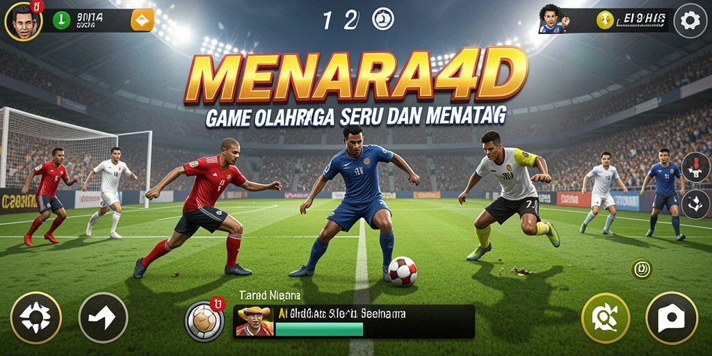 Tampilan permainan <strong>MENARA4D</strong> yang mendebarkan dan seru dalam olahraga.