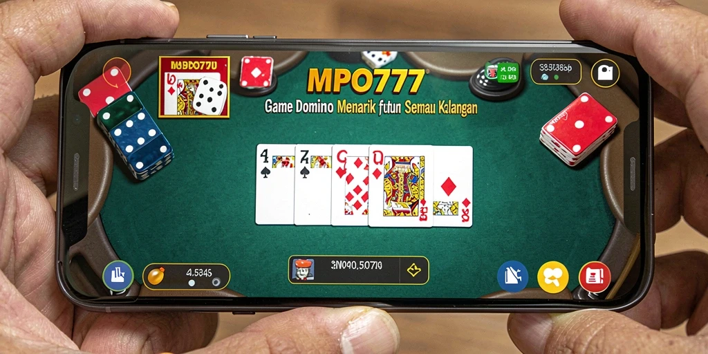 Tangkapan layar dari gameplay seru dalam MPO777 yang menunjukkan aksi Domino.