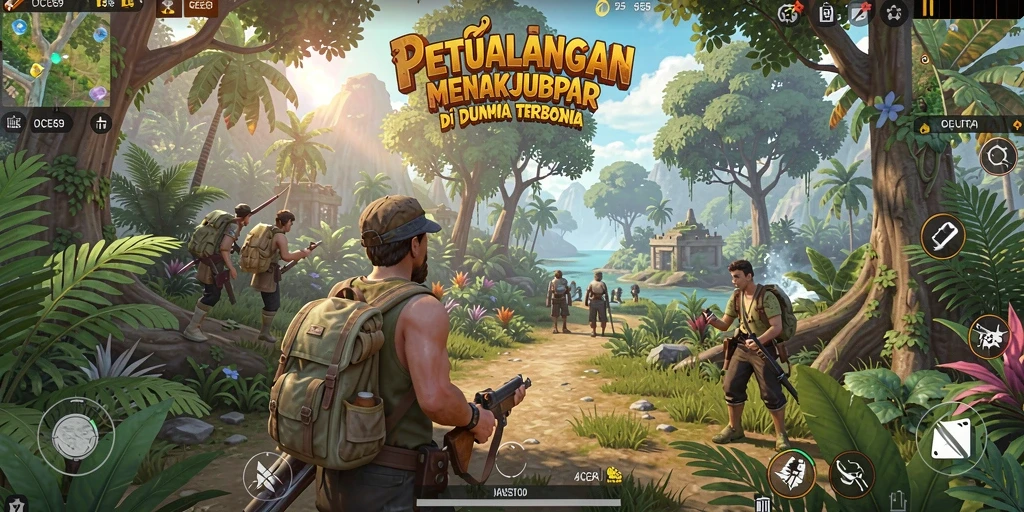 Screenshot gameplay OCE69 menampilkan petualangan epik yang mengasyikkan.