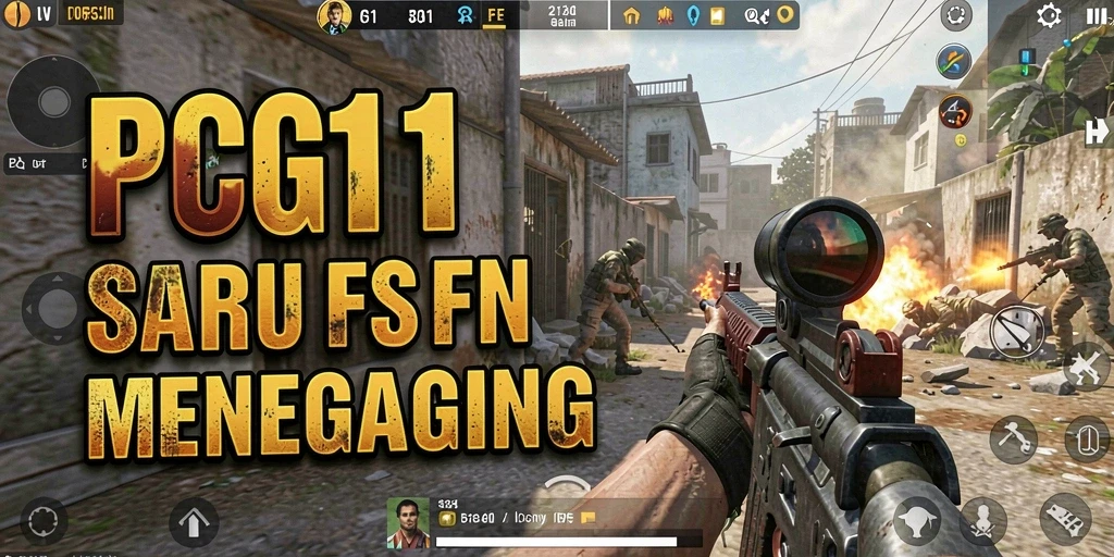 Tampilan gameplay PG11 dengan pertempuran intens dan grafis menakjubkan.