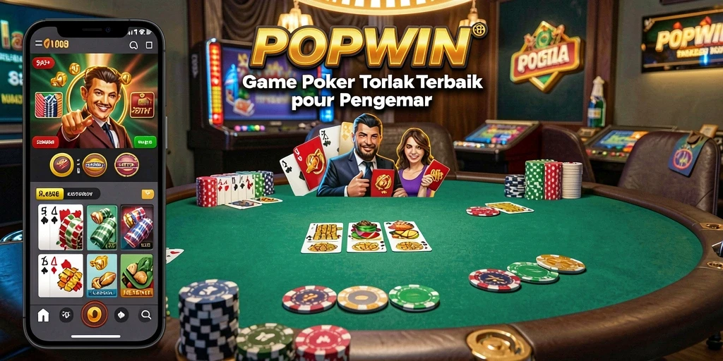 Gameplay menarik dari aplikasi poker POPWIN yang seru.
