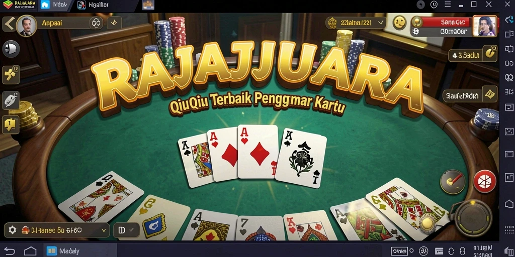Tangkapan layar permainan QiuQiu dengan gameplay seru.