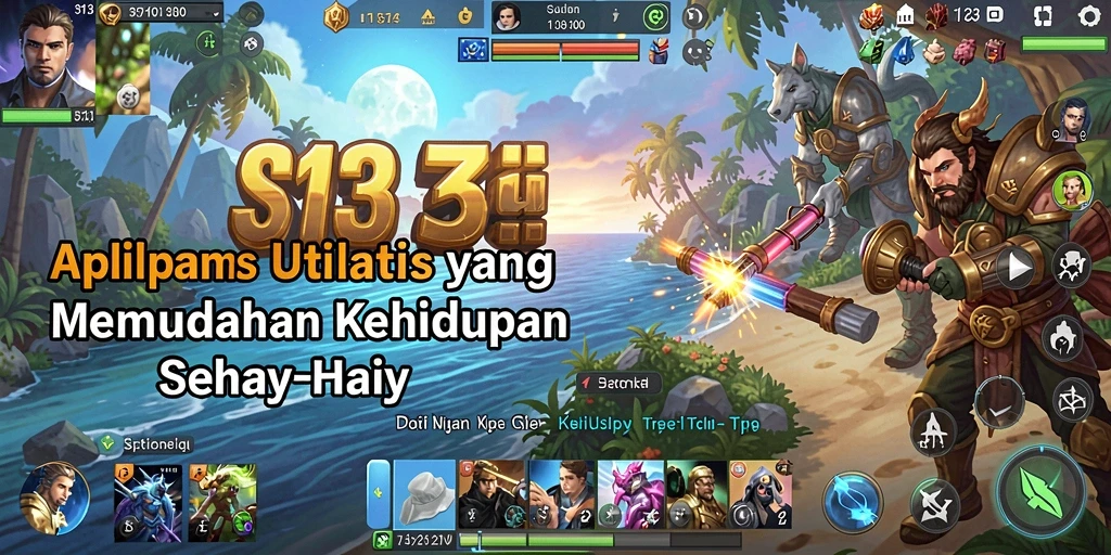 Tampilan antarmuka aplikasi S13 yang memudahkan navigasi dan penggunaan.