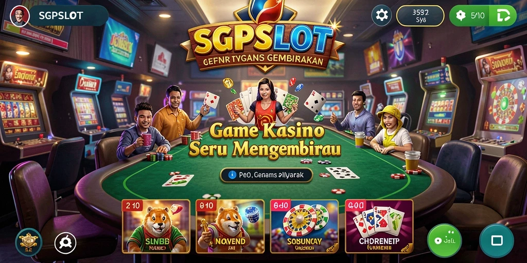 Screenshot gameplay SGPSLOT yang mengasyikkan dan seru.