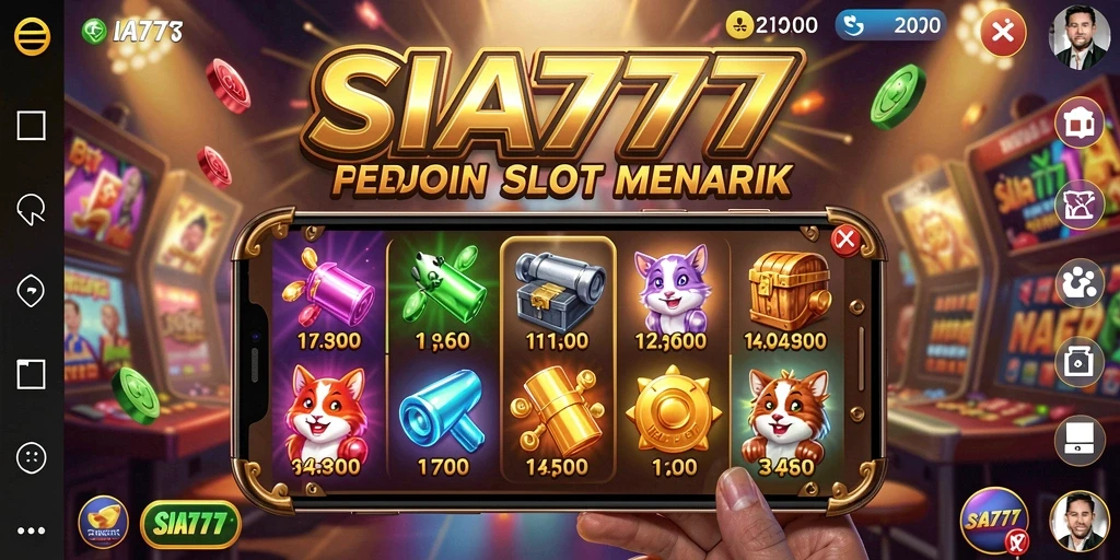 Tampilan gameplay SIA777 yang seru dengan berbagai slot.