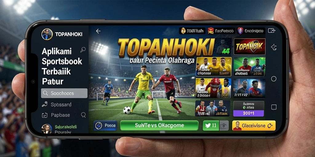 Tampilan screenshot TOPANHOKI saat melakukan taruhan olahraga.