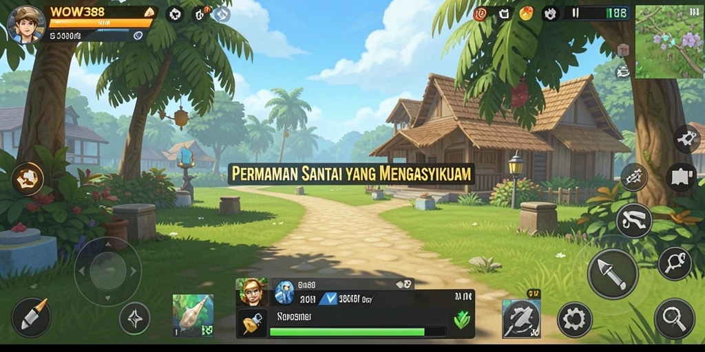 Tangkapan layar gameplay <strong>WOW388</strong> yang menunjukkan suasana permainan yang menyenangkan.